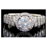 14kt Gold 1.71 ct Round Brilliant Diamond Ring