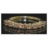 Brilliant 1/2 ct Chocolate Diamond Wedding Band