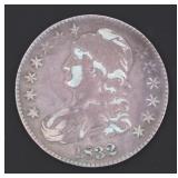 1832 Capped Bust Silver Half Dollar