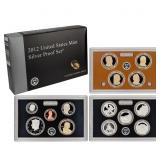 2012 United States Mint Silver Proof Set