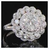 14kt Gold Round Brilliant 2.25 ct Diamond Ring