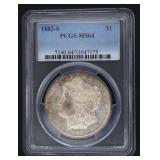 1882 San Fransisco MS64 Morgan Silver Dollar