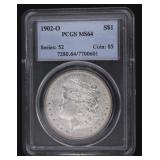 1902 New Orleans MS64 Morgan Silver Dollar