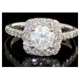 14kt Gold 1.71 ct Round Diamond Ring