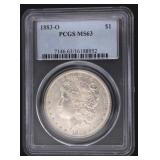 1883 New Orleans MS63 Morgan Silver Dollar