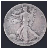 1938-D Walking Liberty Silver Half Dollar *KEY