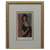 Jeanne Hebuterne In A Hat by Modigliani