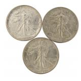 1943 BU Walking Liberty Silver Half Dollar