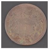 1867 Copper Two Cent Piece *High Grade-Better Date