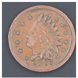 1863 Not One Cent Civil War Copper Token