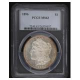 1896 MS63 Philadelphia Morgan Silver Dollar