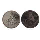 1987 Engelhard Prospector .999 Fine Silver Coin