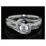 14kt Gold Brilliant 3/4 ct Diamond Solitiare Ring