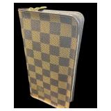 Louis Vuitton Porte Zipper Canvas Wallet