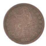 1877-S Seated Liberty Silver Trade Dollar