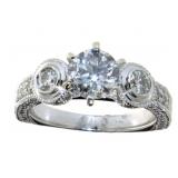 14kt Gold 2.10 ct Round Brilliant Diamond Ring