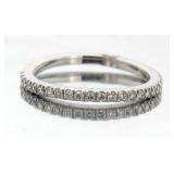 14kt Gold Brilliant 1/4 ct Diamond Wedding Band