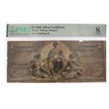 1896 Educational Series Two  Silver Dollar Note