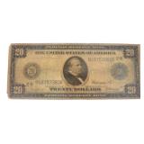 Series 1914 Large $20.00 Federal Reserve Note