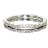 14kt Gold 1/4 ct Diamond Wedding Band