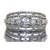 10kt Gold Brilliant 1/2 ct Diamond Designer Ring