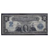 Series 1899 Large Two Silver Dollar Certificate