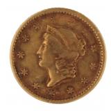 1852 Liberty Head $1.00 Gold Coin