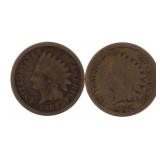 1863 Copper Nickel Indian Head Cent