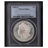 1884-O MS63 Morgan Silver Dollar