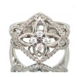 Elegant Diamond Cocktail Ring