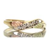 10kt Gold Diamond Estate Ring