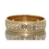10kt Gold 5 mm Thick Wedding Band