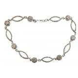 Beautiful Diamond Infinity Bracelet