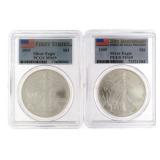 2005 MS69 American Eagle Silver Dollar