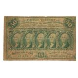 1862-63 Postage Fractional Currency