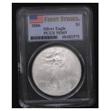 2006 MS69 American Eagle Silver Dollar