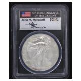 2013 MS69 American Eagle Silver Dollar *Signed