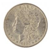 1880 Philadelphia BU Morgan Silver Dollar