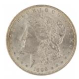 1896 Philadelphia AU Morgan Silver Dollar