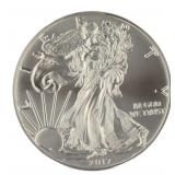 2017 BU American Eagle Silver Dollar