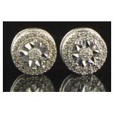 Brilliant Diamond Stud Earrings