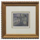 Young Woman st Window *Signed by Henri Mattisse