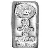 10 Ounce: Istanbul Refinery .999 Fine Silver Bar