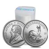 One Ounce: 2018 .999 Fine Silver Krugerrand