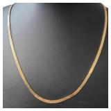 14kt Gold Harrinbone 2.8 mm - 18" Necklace