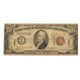 Series 1934 Hawaii $10 Federal Reserve Note