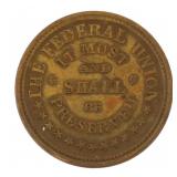1863 Army & Navy Copper Civil War Token
