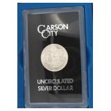 1884 GSA BU Carson City Morgan Silver Dollar