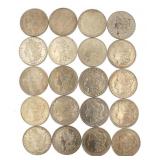 Mixed Date: 1878-1904 Morgan Silver Dollar