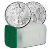 1995 American Eagle Silver Dollar Roll